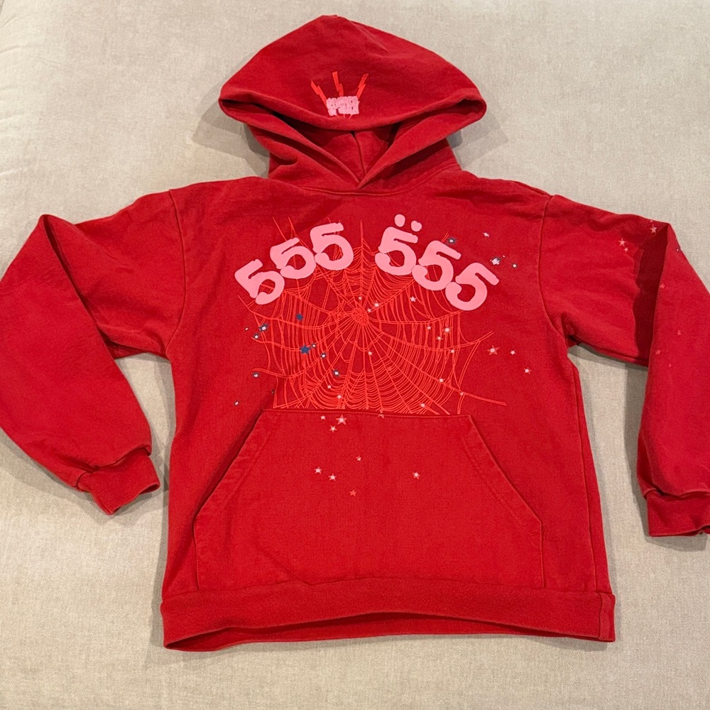Spider 555 Red Hoodie